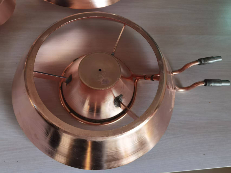 Metallspinnen mit gro&szlig;em Durchmesser
